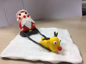 手工制作圣誕軟陶DIY圓滿結(jié)束
